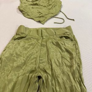 Summer Somewhere Satin Co-ord Set