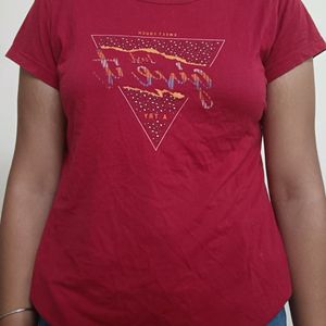 Basic Red T Shirt