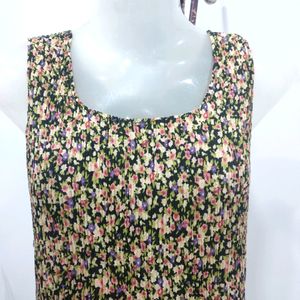 Floral Pocket Shift Dress