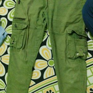 Selling  Cargo Jeans In Almost New Condition