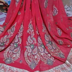 Lehnga Style Saree With Blouse