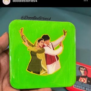 Handmade Bollywood Coasters