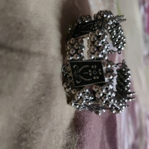 Jaipuri Silver Bracelet