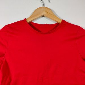 Red Casual Top (Women's)