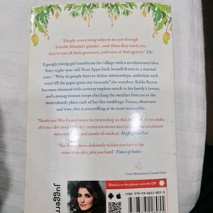 The Book By Twinkle Khanna