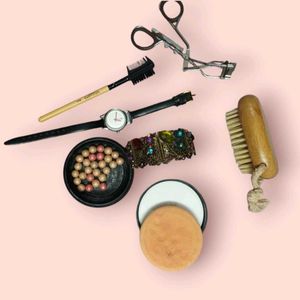 Nail Brush, Eyebrow Brush ,blush (Oriflame),