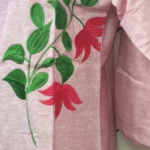 Kurti rose Embroidery work/fancy/western/Unique