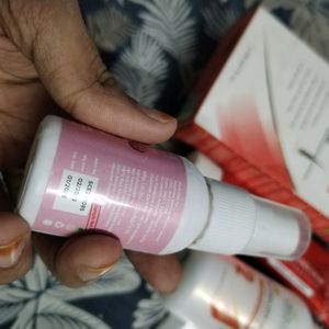 Hair Straightening Cream With Spray