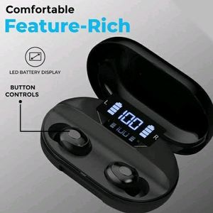 T2 EARBUDS With Display Case And High Bass