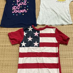 Combo Of 3 Kids Tshirt For Grabs