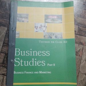 Business Studies 12 Class Ncert