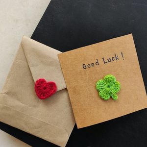 Crochet Good Luck 🍀❤ Card