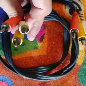 3 RCA Audio Video Cable