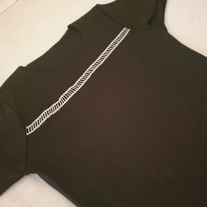 Women Black Full Sleeve Top