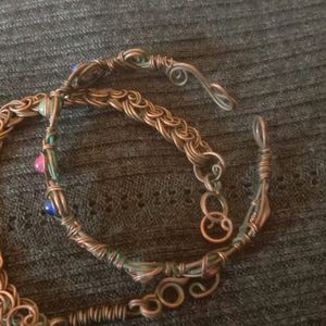 Copper Wire Bracelets Antique Piece Etsy Stuff⚠️