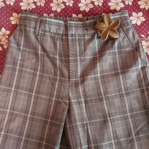 Checked Trousers