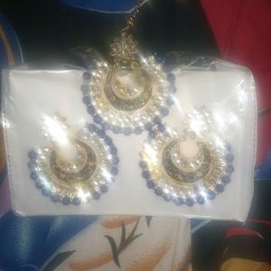 earings with mangtikka