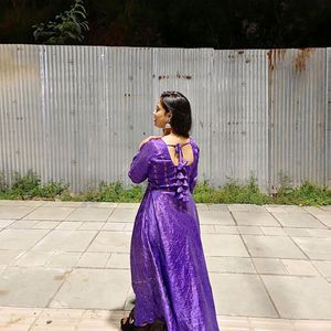 Designer  Long Dress/ Ethenic Gown• Back Tie