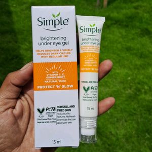 Simple Brightening Under Eye Gel