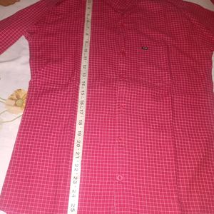 Red Check shirt Arrow Brand