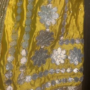 Yellow Gotta Pati Work Dupatta