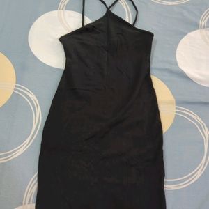 H&M Basics Black Dress