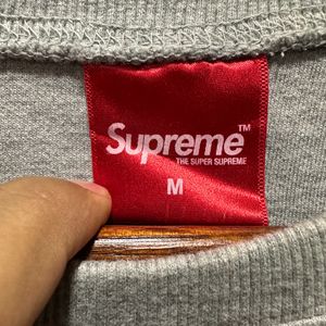 Supreme Embossed Logo Sweatshirt