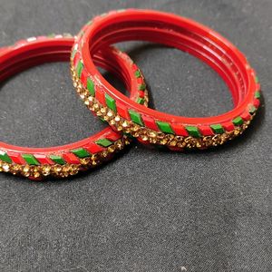 Red And Green Bangles