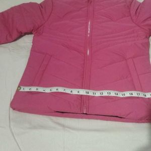 Nexus Pink Windcheater Stand Collar