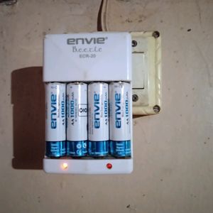 Rechargeable Battery With Charger