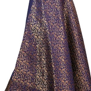 Chanderi Silk Long Skirt with top and Dupatta