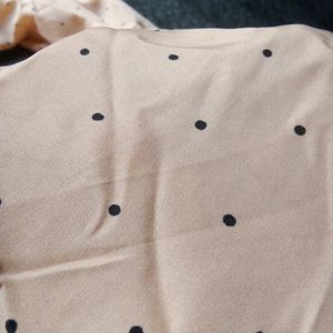 Nude Polka Dots Shirt