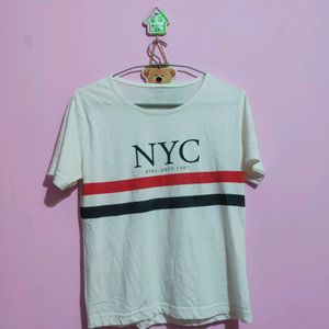 Casual White Tshirt For Women