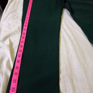 Green Formal Pant For Women