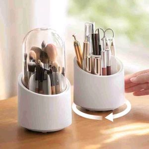 Rotating Makeup Brush Organizer