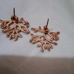 Malabar Rose Gold SP925 Silver Earring Studs