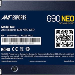 Gaming SSD Ant Esports 690 Neo Sata 2.5″ 256 GB