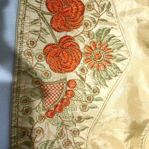 Hand Embroidery Design Blouse