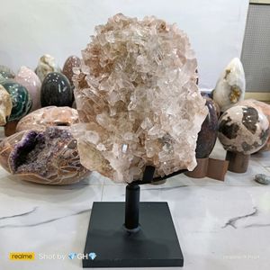 Himalayan Quartz Masterpiece With Rotating Stand