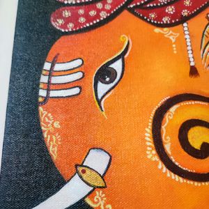 Lord Ganesha Acrylic Painting