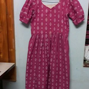 Frills kurti stitched