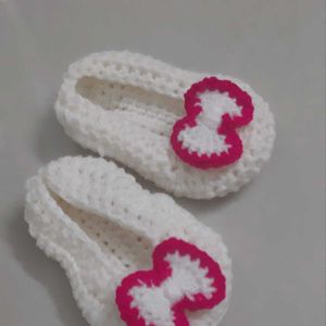 Crochet baby Girl Shoes