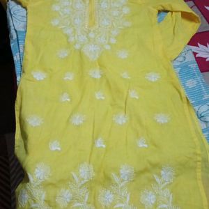 Chikankari Cotton Kurta