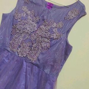 Purple 💜 Party Wear Dress 34 Bust