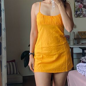 Bershka Mini Summer Dress 🧡