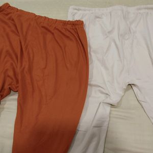 Two Sparingly Used Leggings For Home/Casual Use