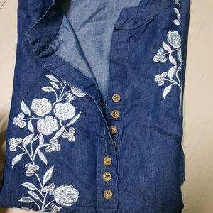 Unused Denim Kurti