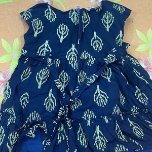 Cute Navy Blue Frock