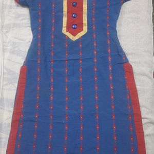 Hadloom Kurta With Buti