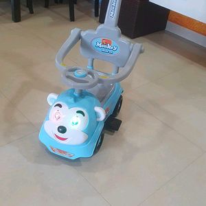 Baby Car With Handle And Music System